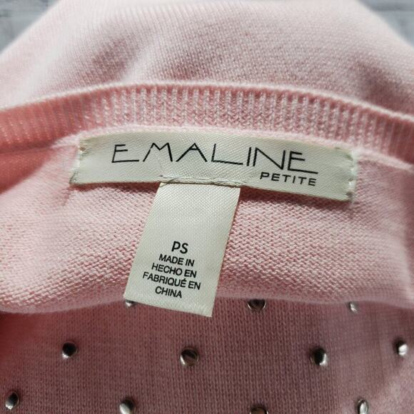Emaline pink metal studded sweater - Picture 7 of 16